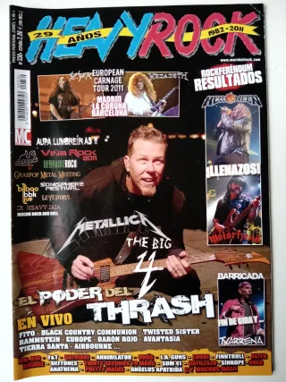 Revistas Heavy Rock + posters