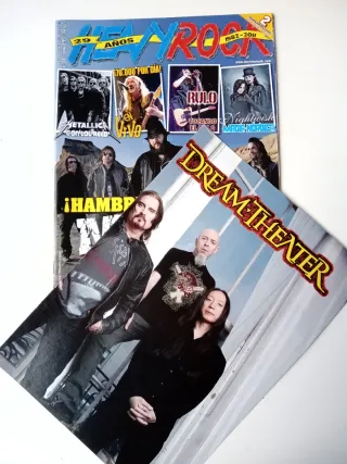 Revistas Heavy Rock + posters