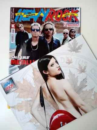Revistas Heavy Rock + posters