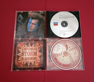 Lote 7 CDs Bandas Sonoras Películas