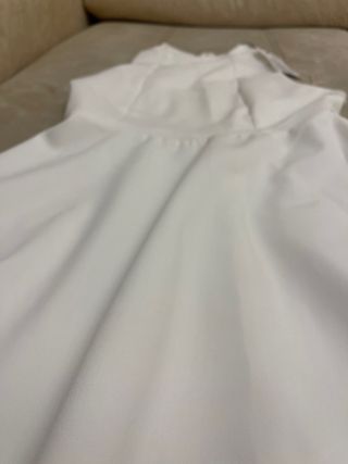 Vestido Blanco Zara Talla S Nuevo