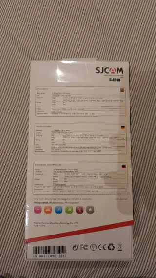 Cámara de acción SJCAM SJ4000 WiFi. Sin abrir