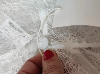 Vestido Zara blonda trasparente, nuevo