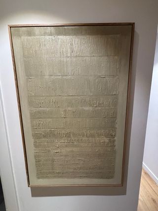 Cuadro decorativo tela y madera. 100x70