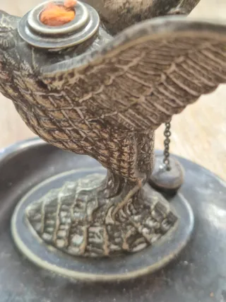 Quemador de incienso vintage en forma de ave