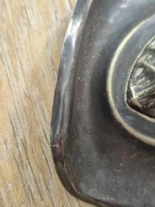 Quemador de incienso vintage en forma de ave