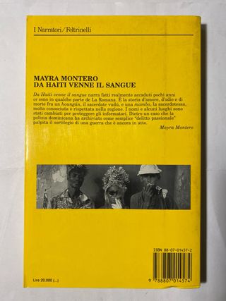Libro Da Haiti Venne il Sangue de Mayra Montero