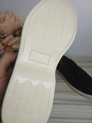 Mocassini uomo scamosciati marroni