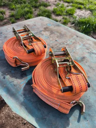 2 cinchas/eslingas 15 metros