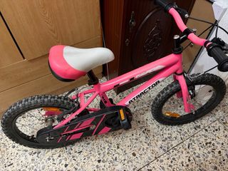 Bicicleta infantil rosa ATRACTOR