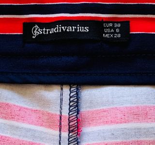 Pantalón corto de Rayas