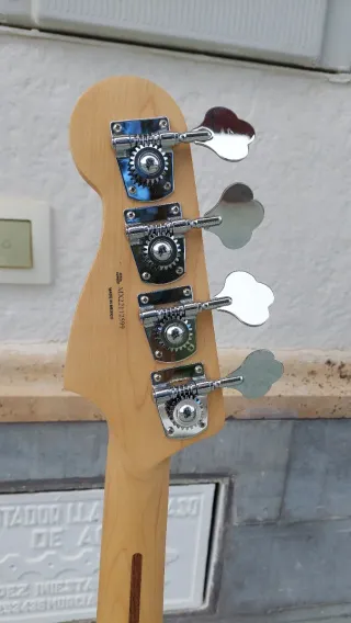 Fender Precision Bass Player PWT Blanco-Impecable