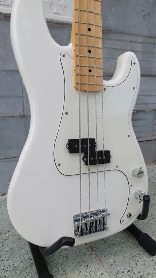 Fender Precision Bass Player PWT Blanco-Impecable