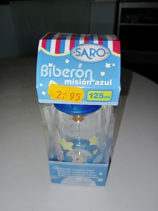 Lote 2 Biberones Saro Misión Azul