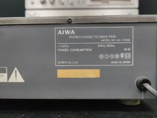 Aiwa AD-F620 Deck Cassette Estéreo