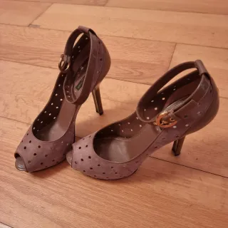 Zapatos peep toe Louis Vuitton Talla 40