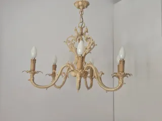 Lámpara de techo estilo vintage de 6 brazos