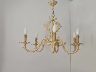 Lámpara de techo estilo vintage de 6 brazos