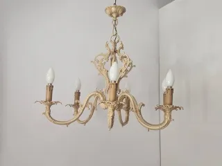 Lámpara de techo estilo vintage de 6 brazos