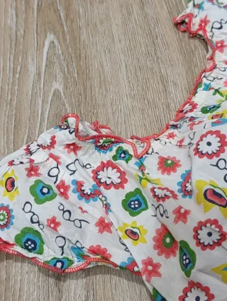 Blusa infantil floral