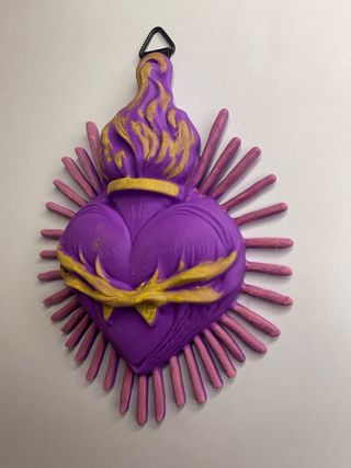 Decorazione Sacro Cuore Artigianale