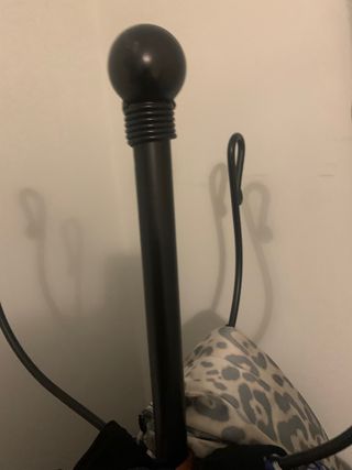 Perchero metal negro