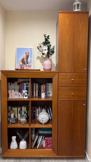 Muebles salón comedor de madera maciza