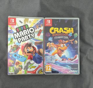 Super Mario Party & Crash Bandicoot 4 Switch