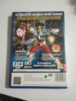 Juego PS2. Los caballeros del zodiaco. The Hades