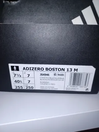 ADIDAS adicero boston 13 en perfecto estado