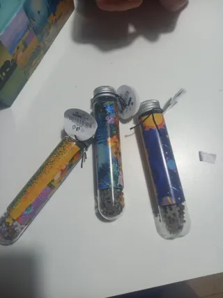 3 Puzzles Mini 150 Piezas Tubo