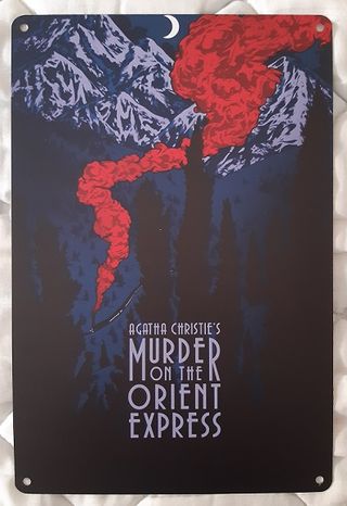 Lote 2 Posters Metal Agatha Christie