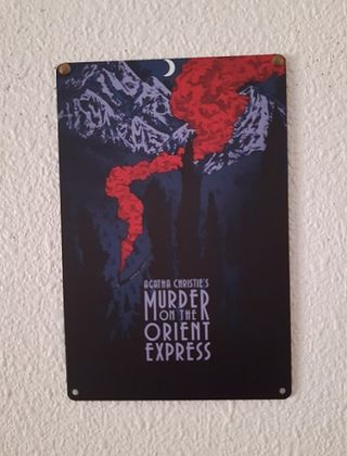 Lote 2 Posters Metal Agatha Christie