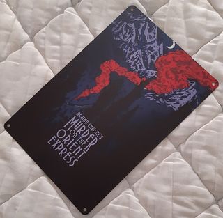 Lote 2 Posters Metal Agatha Christie