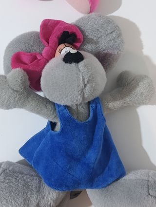 Coppia Diddlina Diddl Peluche Vintage