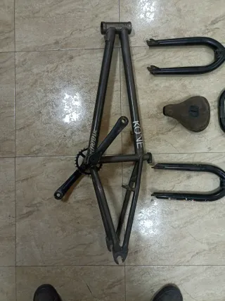 Piezas Bmx: Manillar, horquilla, Cuadro, Sillín