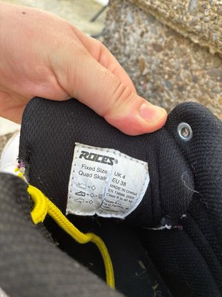 Patines Roces Blancos Talla 38/regalo protecciones