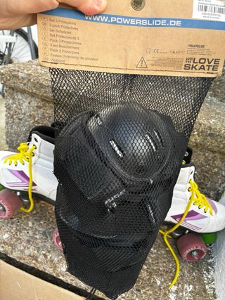 Patines Roces Blancos Talla 38/regalo protecciones