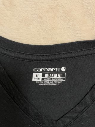 Carhartt t-shirt nera taglia XL manica corta