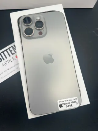 Iphone 15 pro Max 256GB NATURAL TITANIUM GARANTIA