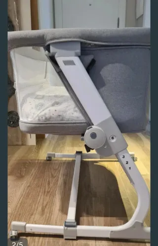 Cuna colecho con estampado de ositos