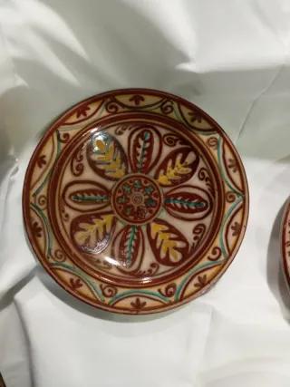 Juego de 3 platos decorativos