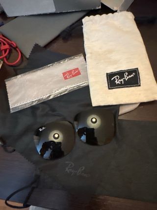 Cristales Ray-Ban Wayfarer tamaño grande y cristal