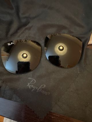 Cristales Ray-Ban Wayfarer tamaño grande y cristal