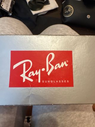 Cristales Ray-Ban Wayfarer tamaño grande y cristal