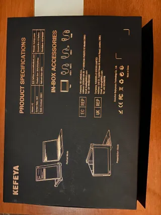 Extensión Pantalla Portátil Triple KEFEYA