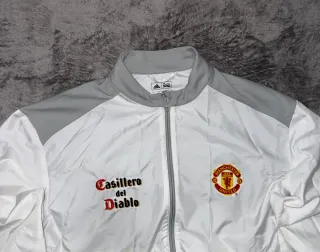 Chaqueta Sport Classic Retro Y2K ADIDAS blanca M