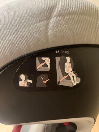 Silla de coche Cybex gris