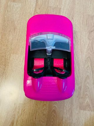 Coche Descapotable Rosa Barbie