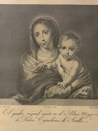 COPIA CUADRO DE LA VIRGEN